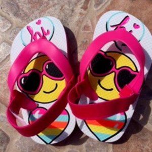 Adorable little girls flip flops  - NWOT